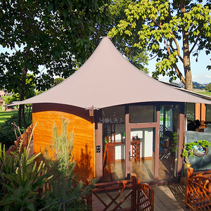 Tenda di Lusso Orest Land Personalizzabile con Struttura in Membrana PVC Versatile, Tettoia Impermeabile con Telaio in Acciaio per Resort, Hotel e Glamping - Product Image 1