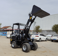 HAIJU Caricatore Frontale Elettrico 4x4 Mini ZL06E, Capacità di Carico 700kg, Trasmissione Idrostatica, Zero Emissioni, Ecologico, Batteria al Piombo-Acido