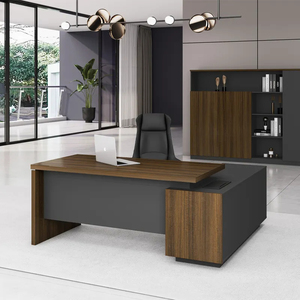 Escritorio de Oficina Moderno, Escritorio Ejecutivo de Alta Tecnología, Escritorio en Forma de L para Gerente o Director Ejecutivo - Product Image 1