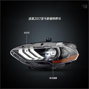 สำหรับไฟหน้า2018 2021การปรับเปลี่ยนเลนส์ LED RGB 12V 35W เลนส์ LED RGB LED ช่วยเพิ่มแสงรถยนต์ที่มีสีสดใส - Product Image 5