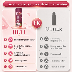 Perles de parfum pour linge JIETI 220g, parfum longue durée, adoucissant pour vêtements, parfum lavande - Product Image 6