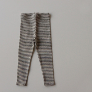 Ropa de dormir de invierno para niños y niñas, <span class=keywords><strong>pijamas</strong></span> personalizados de manga larga a rayas, 100% de algodón - Product Image 6