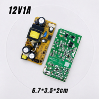 Adaptateur d'alimentation AC/DC multi-sorties fiable sur carte PCB, personnalisé en usine, 5V 1.5A, 6V 1A, 9V 1A, 12V 1A, 1.5A, 2A, 24V 0.5A, AC100V-240V