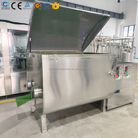 Machine à étirer la mozzarella à chaud par scaldage