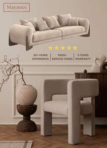 Silla de comedor de madera maciza moderna nórdica y juego de sofá de tres plazas con altura ajustable para el hogar, oficina, sala de estar, uso en el Hotel - Product Image 5