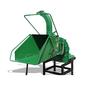 RCM Energy Conservation And Low Consumption Hydraulic Feed Roller Wood Chipper Tractors With Chipper Grinder Wood