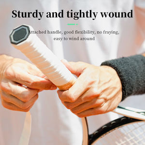 Overgrip Adherente de PU para Raqueta de Pádel, Tenis de Playa y Bádminton, Varios Colores Disponibles - Negro - Product Image 6