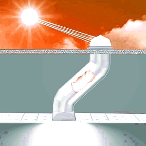 BANFU <span class=keywords><strong>Polycarbonate</strong></span> Skylight Mái Vòm Rõ Ràng Mặt Trời Đường Hầm Ống Skylight Sáng Hơn Ánh Sáng Tự Nhiên - Product Image 3