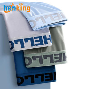 Ehanking Boxer da uomo in seta di ghiaccio e grafene mutandine da uomo traspiranti comode mutandine da Boxer ultrasottile - Product Image 2