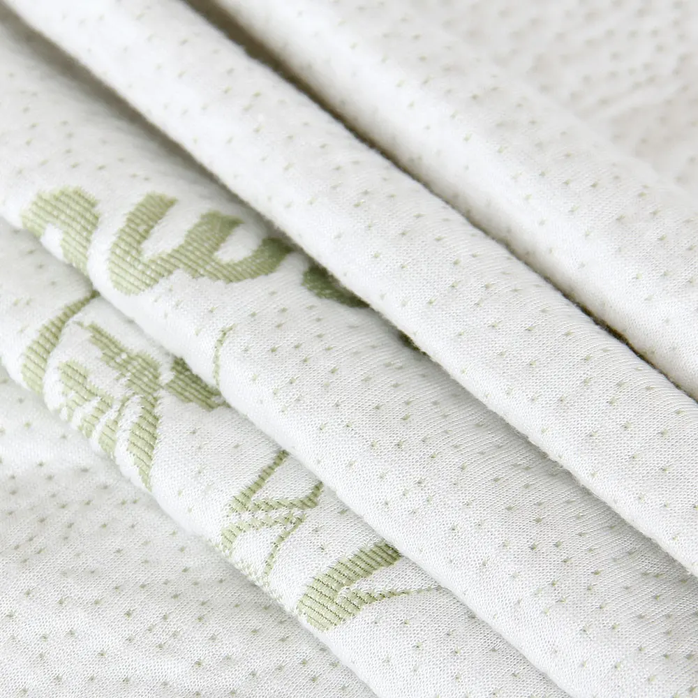% 100% bambu jakarlı dokuma şilte geçiyor kapitone kumaş dokuma pamuklu viskon bambu ev tekstili için