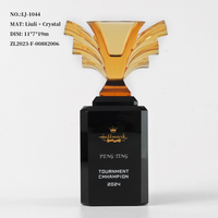 Trophée en cristal Liuli Star, best-seller en Amérique du Nord et en Europe, récompense pour champion de tournoi, gravure personnalisée