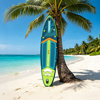 Planche à pagaie gonflable pour adultes 11' x 33'', SUP de randonnée stable de 335 cm, épaisseur de 6 pouces, planche rigide en DWF, 15 PSI, ultra-résistante