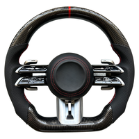 Ohc Personnalisé Sport Volant en Cuir Fibre de Carbone PVC pour Mercedes-Benz AMG C-CLASS CLA GLA CLK CLS AMG W204 W212 W213