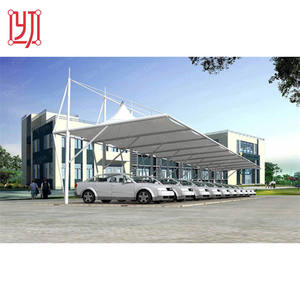 Estructuras de Sombra para Automóviles, Toldo de Membrana, Carpa para Estacionamiento de Autos - Product Image 1