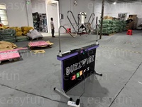 Équipement de location pour fêtes, Vente chaude, Haute qualité, Certifié CE, Jeu de carnaval, Jeu de la boucle de fil électrique interactif et de défi de dextérité