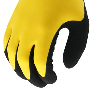 MaxiPact Logo client Industrie Caoutchouc Latex Polyester & Acrylique Thermique Hiver Travail Écran tactile Gants de sécurité - Product Image 2