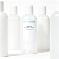 Étiquettes personnalisées Haoxuan pour flacons de toner, film brillant PP blanc, autocollants imprimés imperméables pour emballages de soins de la peau