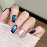 Faux ongles en ABS couleur néon unie, design populaire style SEA, commande mixte bienvenue, faible MOQ