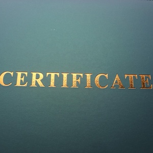 Protège-diplôme universitaire vertical A4 en cuir PU vert et bleu pour diplôme <span class=keywords><strong>de</strong></span> collège et université, porte-certificat pour l'école - Product Image 6