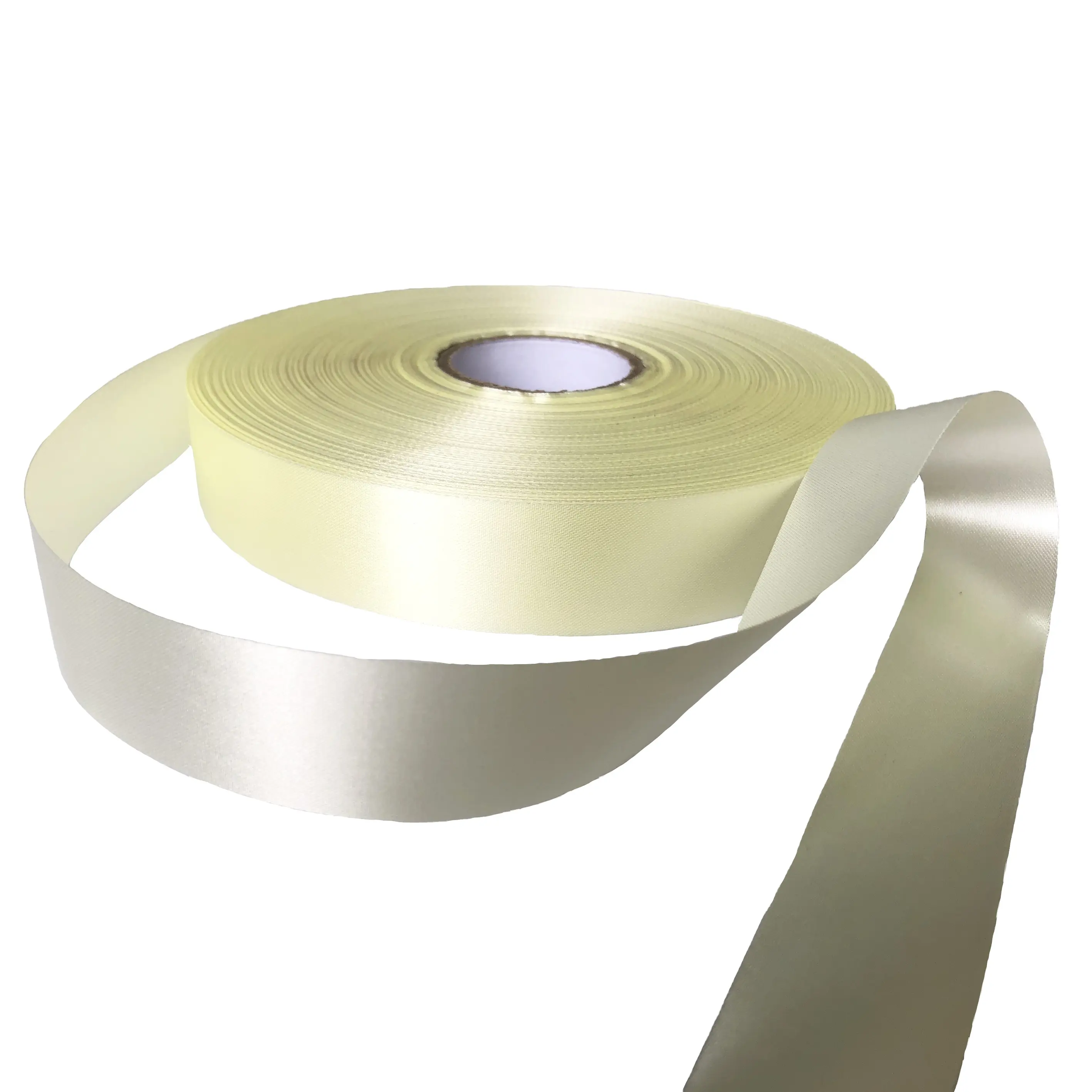 Cheap Customized Single Face Mixed Color 100% Polyester Single/double Faced Satin glitter Ribbon tape roll