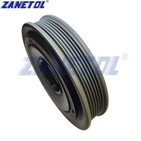 Poulie d'équilibrage harmonique du vilebrequin pour Chevrolet Captiva Orlando Cruze 2.0L 2.2L Diesel 25182193 4802589