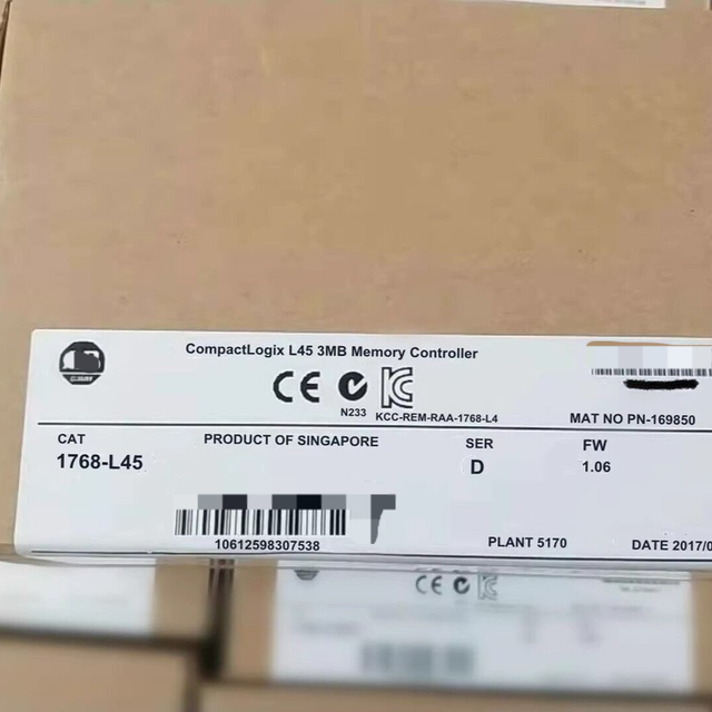High Performance New Factory Sealed 1768-L45 SER B Safety Processor  Industrial Use