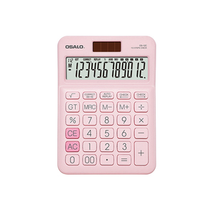 12 chữ số điện kép mô hình mới nhiều màu lựa chọn nguyên liệu nhựa kiểm tra chính xác calculadora cientifica - Product Image 4