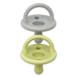 Commercio all'ingrosso in gomma di Silicone naturale per bambini massaggiagengive e ciuccio in Silicone adatto per 0-12 mesi - Product Image 6