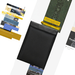 Bolsa para Documentos Ignífuga de PU (5200) Tamaño M, Estuche de Viaje Resistente al Agua con Aislamiento Térmico de 8 Capas para Documentos Importantes y Efectivo - Product Image 3