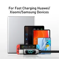 Baseus-Câble USB C PD 100W, pour iPhone 15 Pro Max, charge rapide, type C, pour Xiaomi Samsung, câble de données pour MacBook