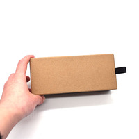 Maofar – boîte cadeau de luxe en papier Kraft, Logo personnalisé, boîte à lunettes de soleil, emballage