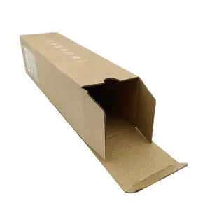 Single wall long cardboard boxes led light packing umbrella carton box packaging