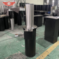 Poteau de sécurité motorisé à batterie avec service de personnalisation du logo pour barrière d'entrée de voie de circulation