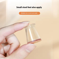Protections de pieds de chaise pour sols en bois dur, couvre-pieds en silicone, protège les sols en bois et en carrelage contre les rayures, patins en feutre, embouts de pieds de meubles