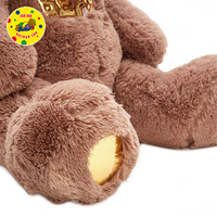 Ours en peluche géant personnalisé bon marché de taille énorme 100cm à 300cm gros ours en peluche avec remplissage en coton PP