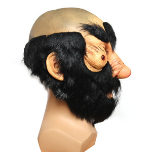 Máscara Facial de Látex TIANHONG, Talla Única, Accesorio de Disfraz de Halloween, Máscara para la Cabeza para Fiestas - Product Image 5