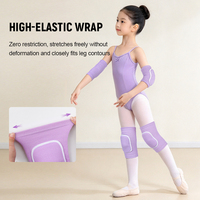 SHIWEI-2162 # 4027 # Genouillères et coudières de sport pour enfants, en mousse EVA épaisse, protection pour le yoga, la danse, le cyclisme, la course à pied
