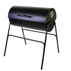 New Design Large cylinder charcoal Smokeless grill bbq smoker grill commercial for outdoor garden