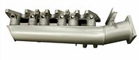 Collecteur Turbo d'admission en aluminium de haute qualité, pour VW VR6 12V MK4, 2,8 l, 2,9 l, Jetta, Golf GTI, GLI