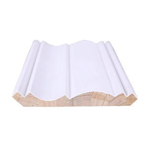 Khuôn Trang Trí Trần Nội Thất Bằng Gỗ Sơn Lót Màu Trắng - Product Image 6