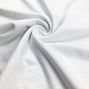 Mẫu miễn phí bán buôn dây giày trắng thể thao vải polyester lưới vải cho thăng hoa đế phù hợp vải