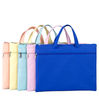 X515 Bolsa de Papelería, Bolsa para Documentos Escolares, Bolsa con Cierre, Carpeta Personalizada, Bolsa para Archivos Multifuncional, Bolsa para Archivos A4 de Lona