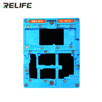 RELIFE RL-601R 10 en 1 moyen étain plantation ensemble étamage plate-forme ensemble BGA luminaire pour IP 12 série