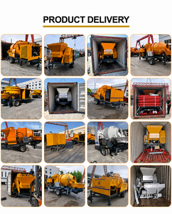 Varios Equipos Mecánicos: Bomba Mezcladora de Concreto Premezclado Portátil JBTS40 con Remolque para Construcción de Puentes - Product Image 6
