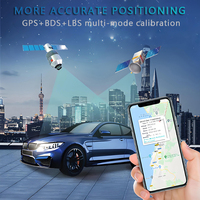 Rastreador GPS para Vehículos con Bluetooth 5.2, Corte de Energía, 2G/4G, SOS, Conexión de 8 Cables y Grabación