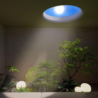Nouveau prix usine – Panneau LED Tuya WIFI moderne IP54 pour plafond, imitation fenêtre, ciel bleu, lumière naturelle intérieure