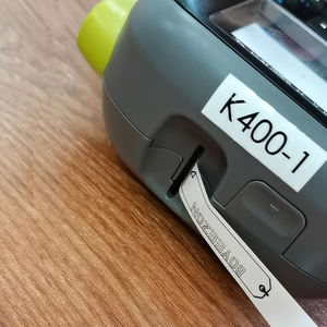 Campione Gratuito: Nastro per Etichette Nero su Bianco SS12KW da 12mm Compatibile con Epson King Jim LW-300 LW-400 LW-600P LW-700 - Product Image 5