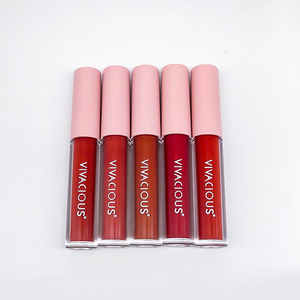 China Manufacturer Bulk Private Label Custom Long Lasting Liquid <strong>Matte</strong> <strong>Lipstick</strong> Vegan Waterproof Liquid <strong>Lipstick</strong> - Product Image 2