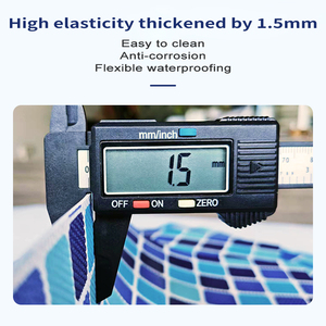 Revestimiento de PVC para Piscina Hailanbao, Personalizado, Fácil de Instalar, 1.5mm de Grosor, 25m/rollo, 2m de Ancho, para <span class=keywords><strong>Piscinas</strong></span> Elevadas, <span class=keywords><strong>Repuestos</strong></span> - Product Image 4