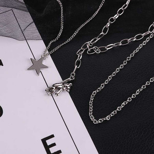 Collana con ciondolo a forma di cuore elegante fatta a mano alla moda per le donne vendita calda all'ingrosso - Product Image 1